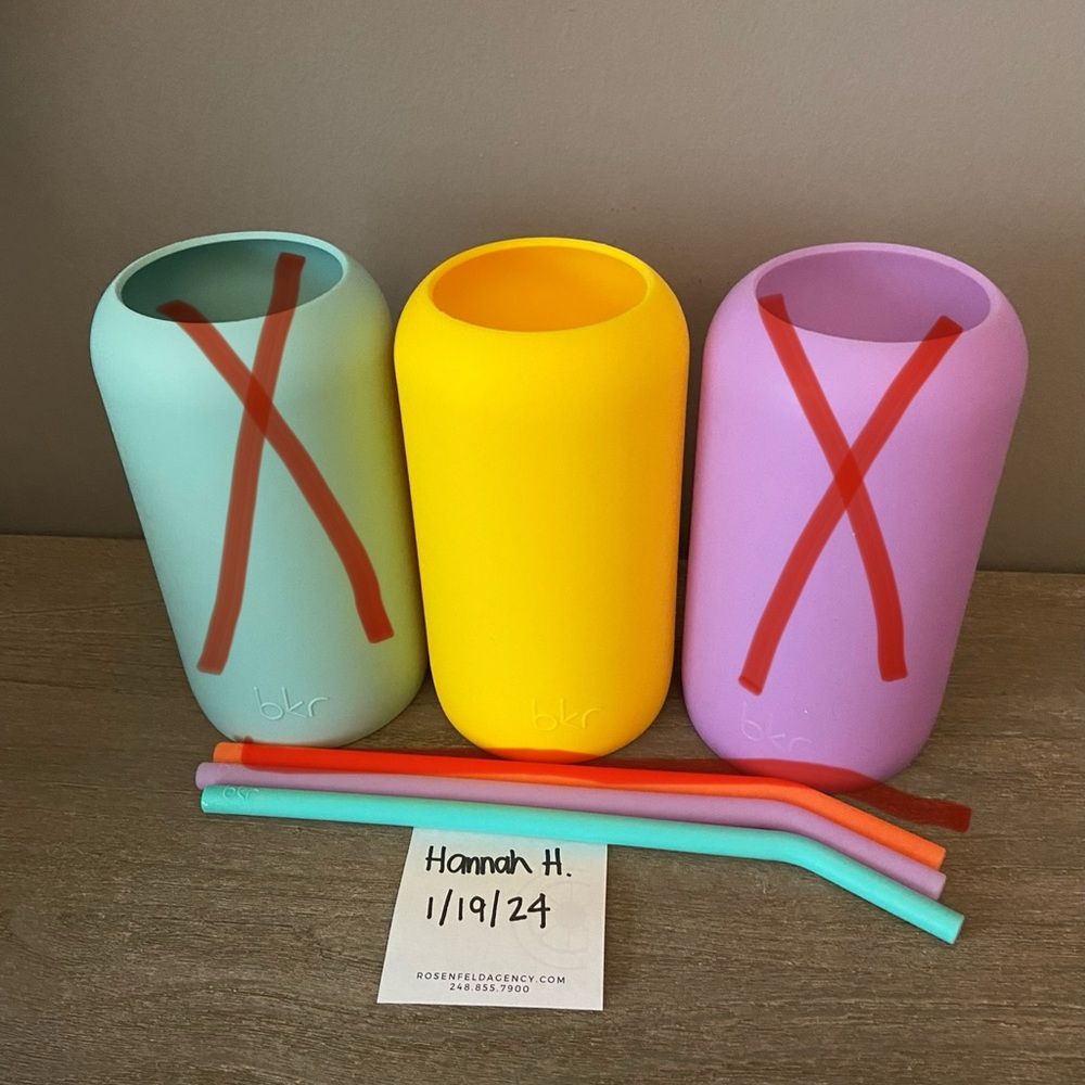 Bkr Big Sleeve & Straw Bundle